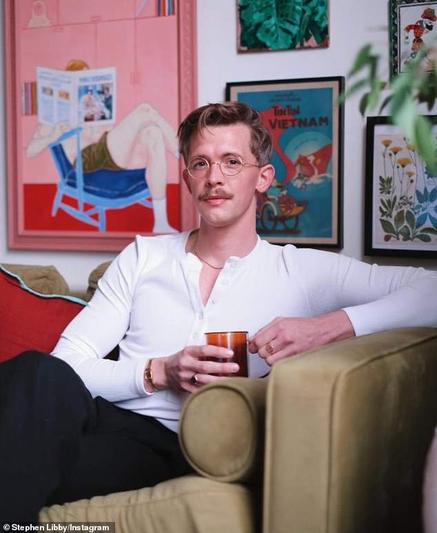 Stephen lives in London with his boyfriend and has been catching viewers eyes with his bold ensembles