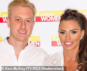 7. In July 2019, Katie announced she was engaged again to Kris Boyson