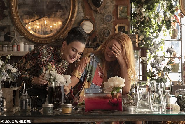 In messages sent to a confidante, Slate also described the shoot as ‘really gross and disturbing’