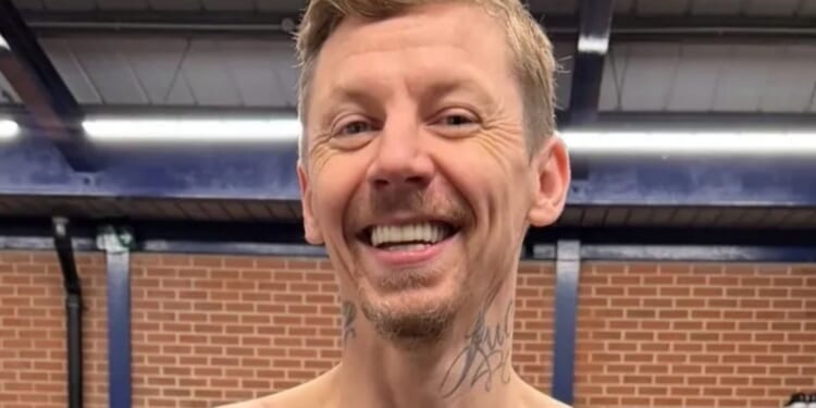 Professor Green shows off body transformation - and tattoo tribute to ex-fiancée