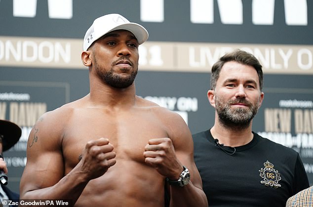 Hearn said that Joshua is 'keeping himself busy' and his training is 'not for a return'