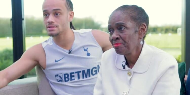 Tottenham star Xavi Simons and his grandma bravely feature in heartwarming video about Alzheimer's
