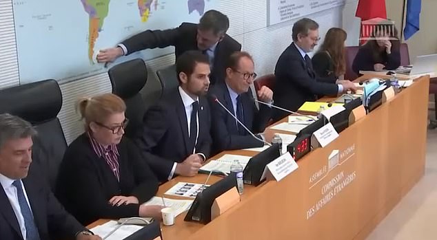 Ian Sielecki, the country's ambassador to France, refused to answer questions at the French national assembly's foreign affairs committee in Paris