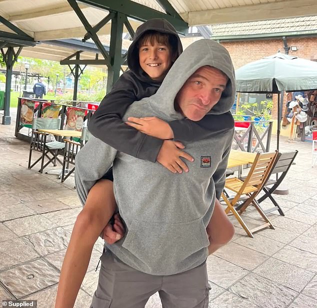 Nico Antic (pictured with his dad) has been described as a 'happy, friendly, and sporty boy'