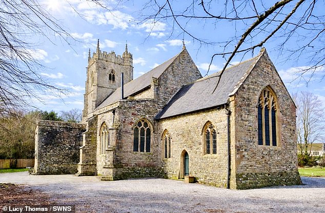 The mother of five explained that out of respect for the dead, they decided to leave the bodies there – and then re-laid a new floor on top of them 'along with underfloor heating'