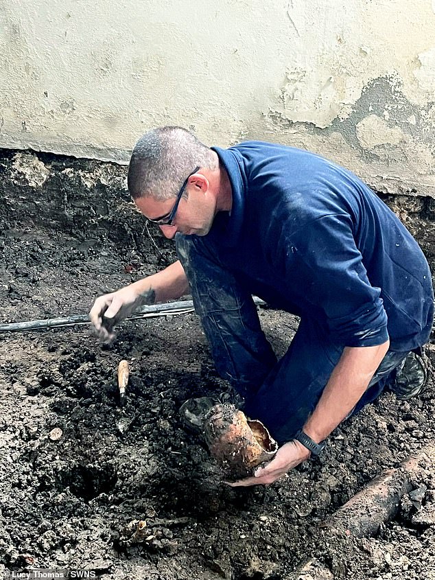 She also described the four-year project, which they have only just finished after buying the church back in 2021, as a 'huge battle and accomplishment'