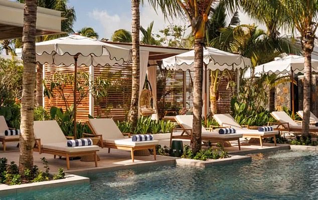 The resort in Mauritius costs up to £6,000 per night and is one of the island's most prestigious five-star stays
