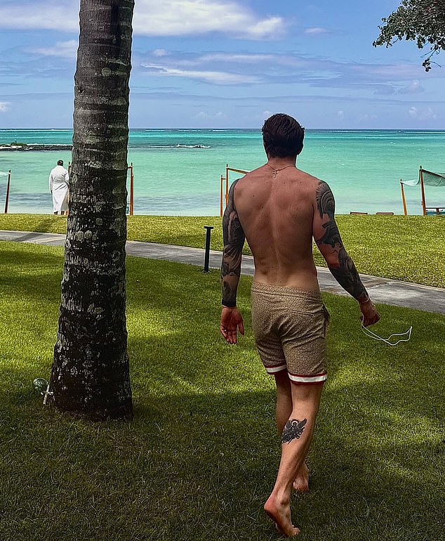 The couple's no-expense-spared jaunt has been covered as a 'wedding present' by Holly's father, Gordon Ramsay, himself a repeat visitor to Le Saint Géran with wife, Tana