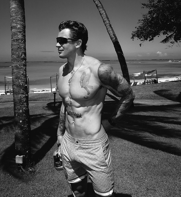 Adam will be spening his time in Mauritius trying to forget the angry family fallout with his mother that led him to ban her and other members of his family from attending his wedding