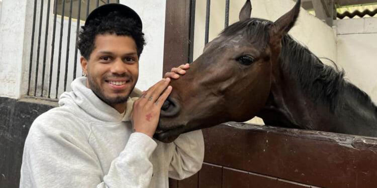 'My horse inspired me through a bad time'