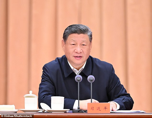 The move by the Pentagonreasserts the Trump administration's focus on dominance in the Western Hemisphere above a long-time goal of countering China. Pictured: Chinese President Xi Jinping