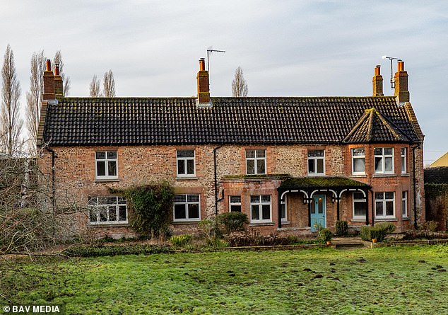 As the name suggests, Marsh Farm (pictured) is on a flood plain and below sea level with nearby residents advised to sign up for Environment Agency alerts