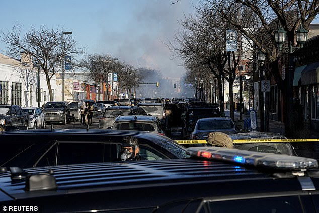 Officials have not yet provided any details on the man's identity or what led up to the shooting