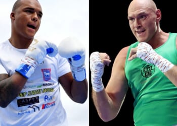 Tyson Fury calls out Fabio Wardley for huge all-British heavyweight world title fight