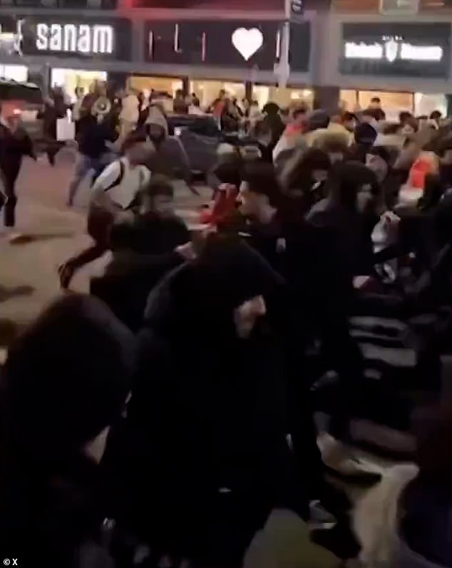 Several hundred people attended the events, with three arrests made for affray and one for breach of a Section 34 order