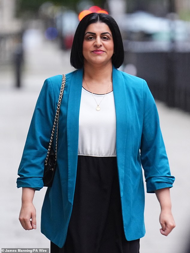 Mr Burnham’s backers fear that Sir Keir’s absence on a trip to China this week could embolden the NEC, which is chaired by Home Secretary Shabana Mahmood (pictured on November 16, 2025)