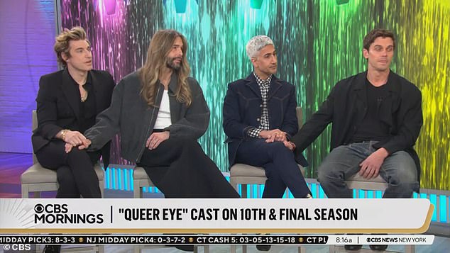 The feud erupted after Brown abruptly cancelled two interviews he was set to conduct with his Queer Eye co-stars on Tuesday, citing years of feeling 'mentally and emotionally abused'