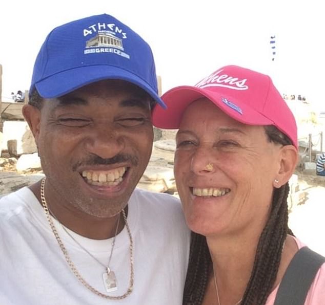 Friends of Simms' third wife Jutta say she is German and has no interest in football so she too believed her husband's tall tale when he said he played football at the highest level