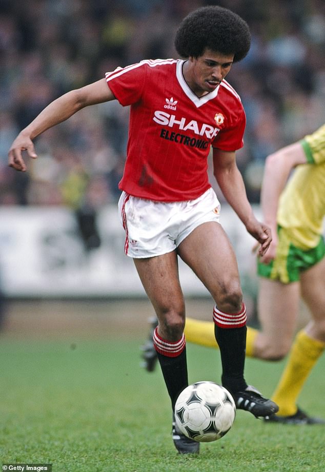 When it was announced that Remi - seen playing for United in 1987 - had died, the real Remi's son phoned him immediately and he confirmed he was alive and that he must have an imposter