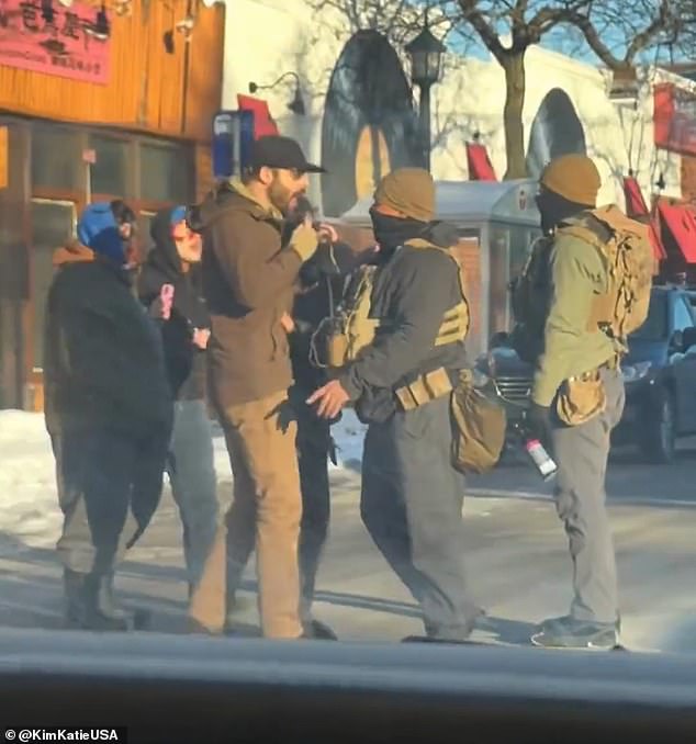 Pretti appeared to be filming the interaction prior to being allegedly shot