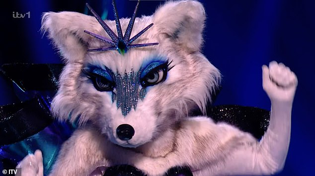 Anton Du Beke was also unmasked as Arctic Fox in the double elimination twist