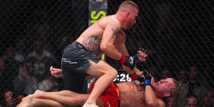 Paddy Pimblett BLOODIED & dropped TWICE by Justin Gaethje as Brit loses epic UFC 324 war and misses out on Topuria bout