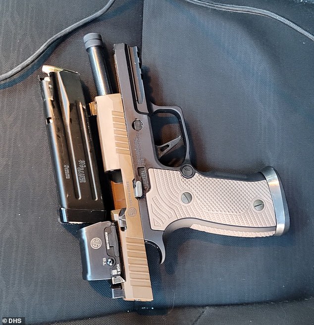 This 9mm semi-automatic handgun was retrieved from the waistband of Alex Pretti
