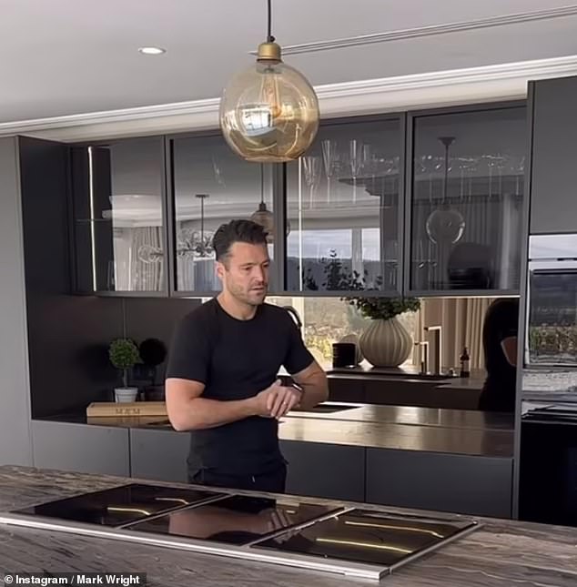The sleek modern set-up in Mark Wright and Michelle Keegan's £3.5million Essex mansion includes a very techy kitchen