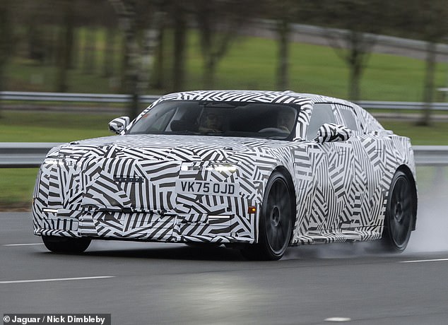 Daily Mail and This is Money last month took a passenger ride in the forthcoming 4-door GT that's due to kickstart Jaguar's electric rebrand this year. It recently completed extreme testing close to the Arctic Circle