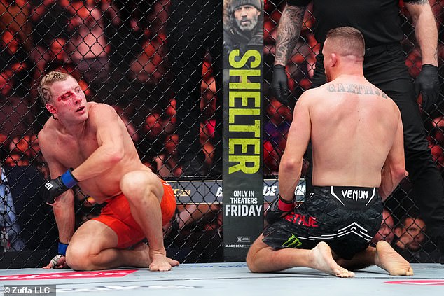 The Liverpudlian was knocked down three times in five rounds by MMA legend Gaethje
