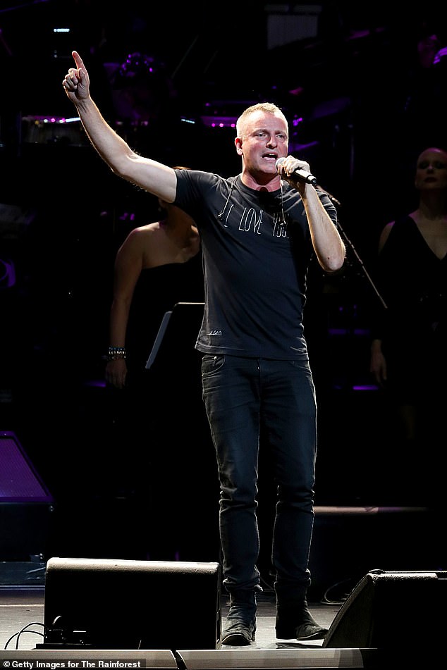 He had big shoes to fill as the son of music legend Sting. And despite also going down the music route, Joe, 49, has failed to hit the big time (pictured performing in 2019)