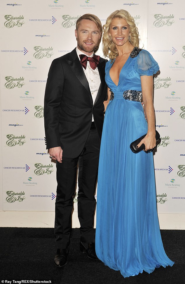 Jack is the son of Ronan Keating and Yvonne Connolly (pictured in 2009)