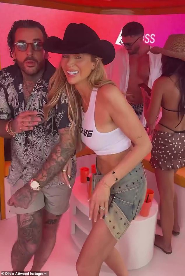 Last summer she raised eyebrows when she was pictured cosying up to longtime pal Pete during a messy trip to Ibiza