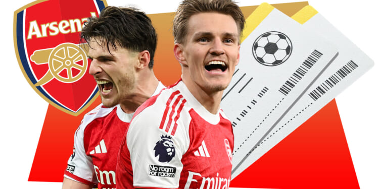 Arsenal tickets for Premier League games at the Emirates with travel plus official hospitality upgrades
