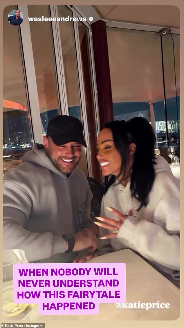 The former glamour model, 47, shocked fans on Friday by revealing her engagement to entrepreneur Lee in Dubai