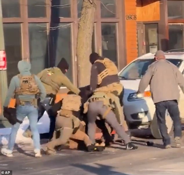 New angles showed Minneapolis shooting victim Alex Pretti confronting federal agents before being pepper-sprayed and shot down