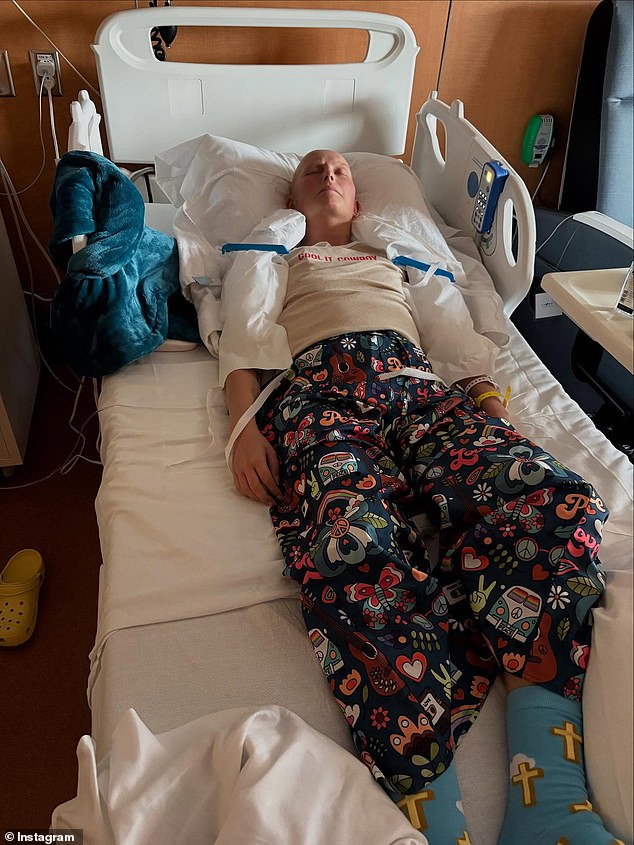 Mackenzie was diagnosed with acute myeloid leukemia back in 2023, and has been sharing the harsh realities of living with the disease on TikTok ever since