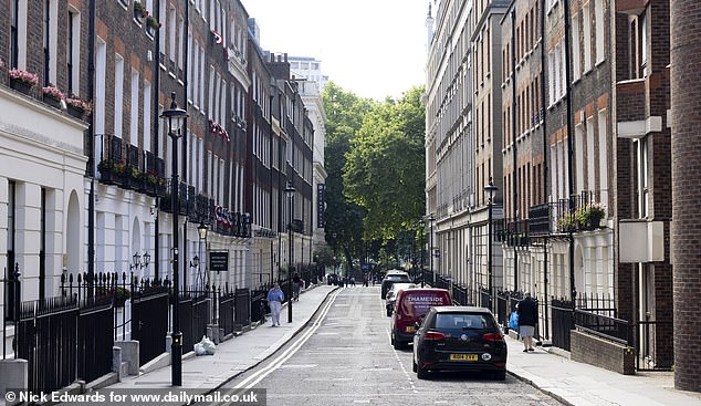 The area is littered with multi-million pound properties which are now priced at their cheapest in 15 years