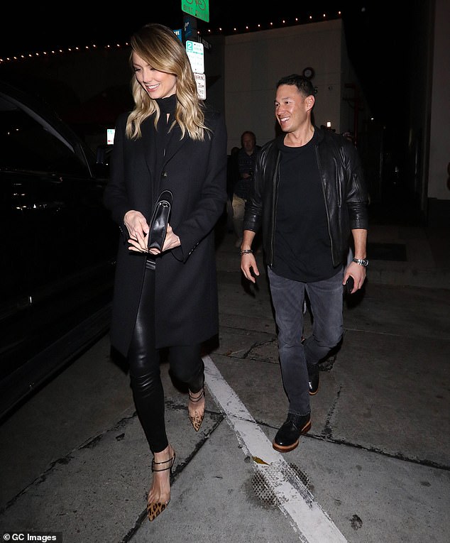 TV star Stacy Keibler and tech entrepreneur Jared Pobre may have three inches between them, but apart from that they appear to be quite a match. Seen in 2019