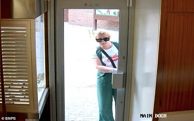 Rostas entered the store under the guise of buying the ring - then left when she claimed she needed more money from her mother outside