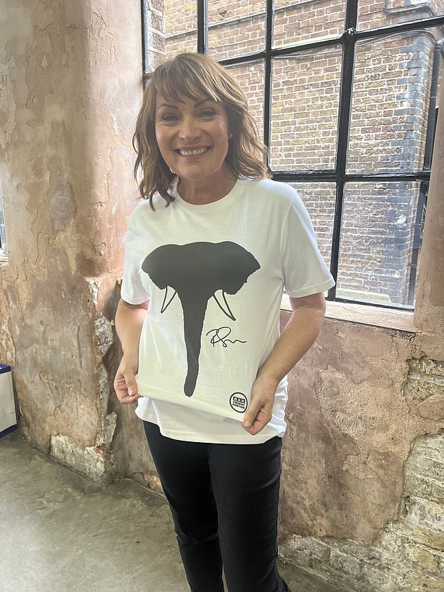 Last year Lorraine Kelly teamed up with Ricky Gervais in his campaign to raise awareness against trophy hunting