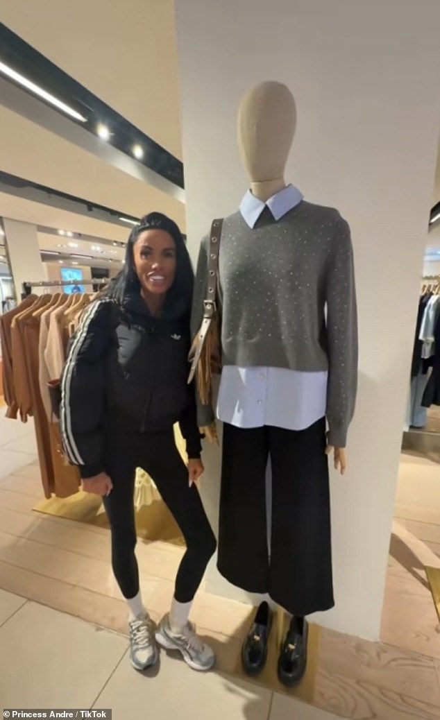 Last week, fans begged the former glamour model to get help after she was pictured looking 'worryingly thin' while reuniting with daughter Princess for a shopping trip