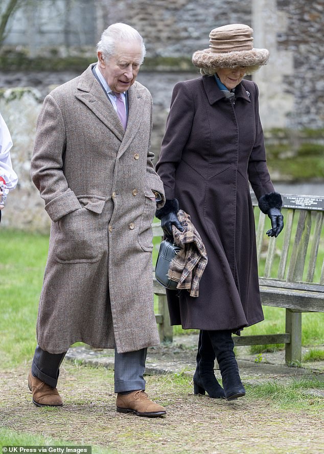 The King is believed to be using the 164mph Lotus as a run-around on his Royal Sandringham estate