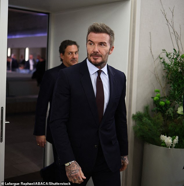 Standing steadfastly by their friends and by their work commitments, Sir David was at the World Economic Forum in Davos, Switzerland the day after his son launched a blistering attack