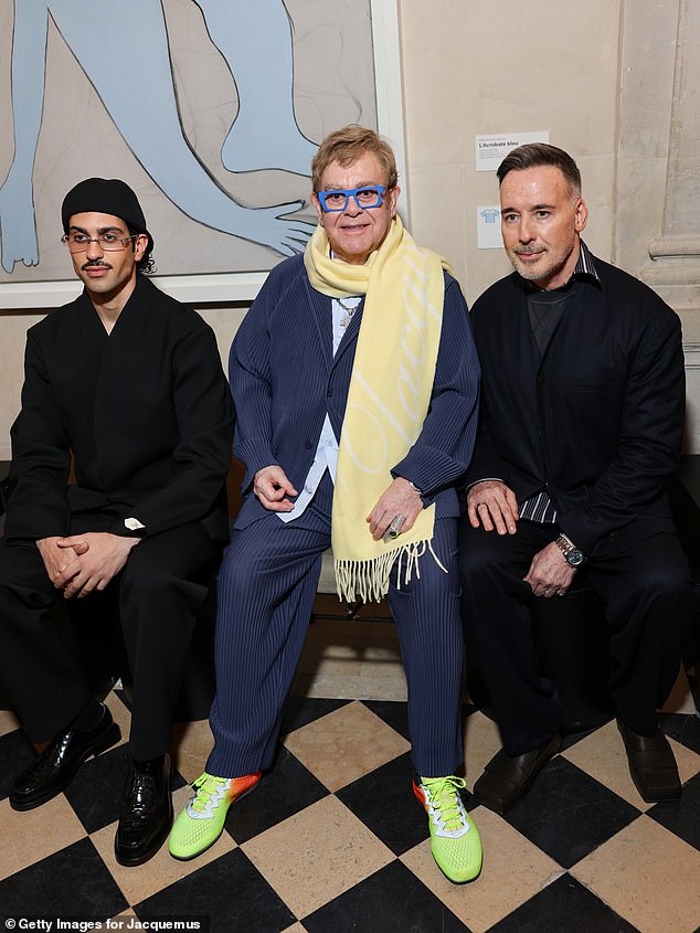 Last summer, when rumours were swirling tensions had reached fever pitch within the family, it was reported Elton had acted as a mediator