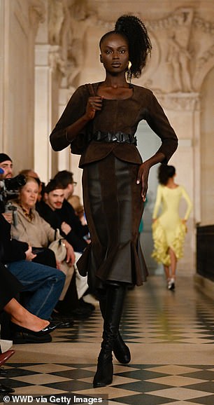 Designer, Simon Porte said: 'The message was to do something fun, it’s a bit my obsession this year. I want everyone to have fun, not take ourselves too seriously'