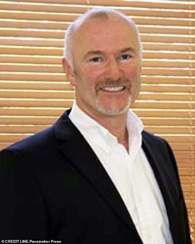 The BBC focuses on audio of dentist Colin Howell's (pictured) police interview, in which he admitted to killing his wife and his lover's husband - and making their deaths look like suicide