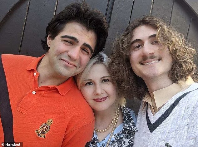 Papoli and Goodarzi shared two sons, Navid and his older brother Milad, and in 2017 purchased a five-bedroom home after being drawn to the community's 'tranquility and natural beauty'