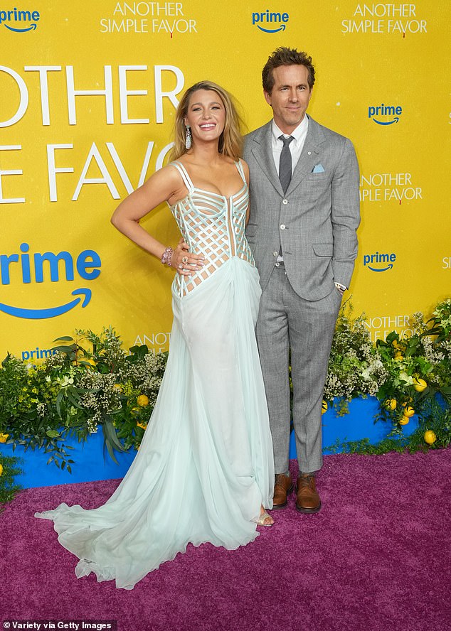 Elsewhere in a series of text messages from Reynolds to agent Warren Zavala he called Baldoni a 'dumb-dumb', and said his wife was responsible for the box office success of It Ends With Us