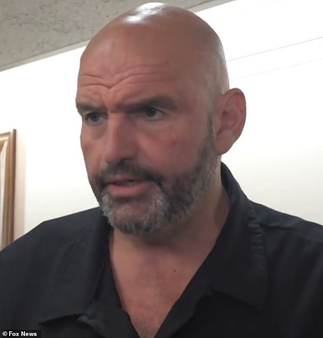 Fetterman has repeatedly voiced support for the president and ICE over the past two years - including a July 2025 break with his own party, when he slammed Democrats for 'vilifying' the agency